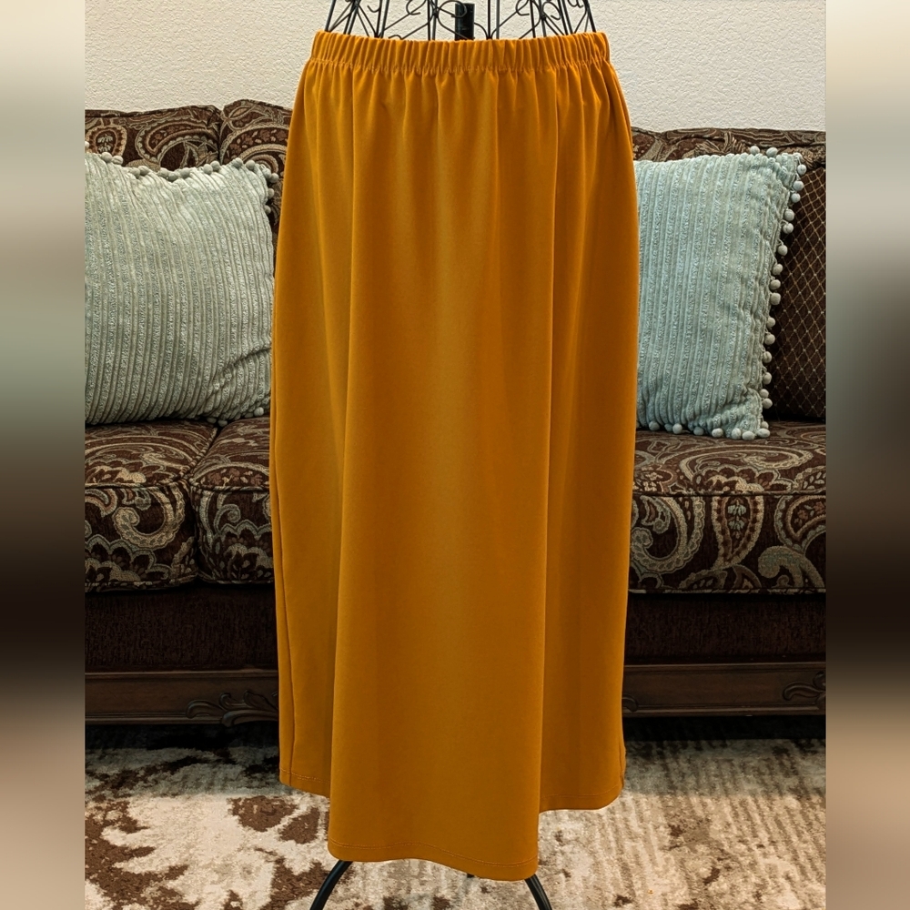 Mustard Yellow Skirt